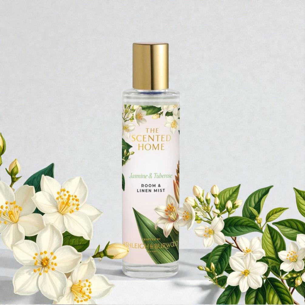 Ashleigh & Burwood Jasmine & Tuberose Room Mist Spray Extra Image 1